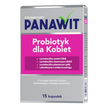 Panawit Probiotyk dla Kobiet, 15 kapsułek