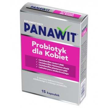 Panawit Probiotyk dla Kobiet, 15 kapsułek - obrazek 2