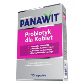 Panawit Probiotyk dla Kobiet, 15 kapsułek - obrazek 3