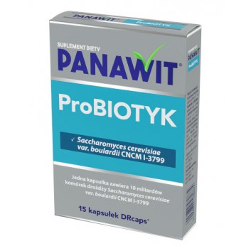 PANAWIT Probiotyk, 15 kapsułek - obrazek 2