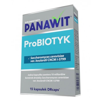 PANAWIT Probiotyk, 15 kapsułek - obrazek 3