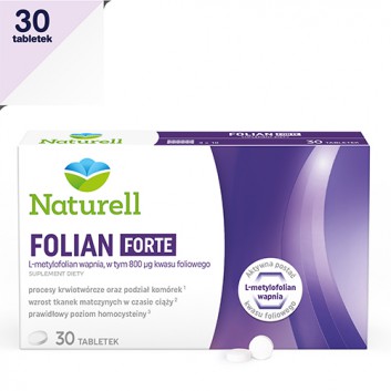 Naturell Folian Forte - 30 tabl., kwas foliowy