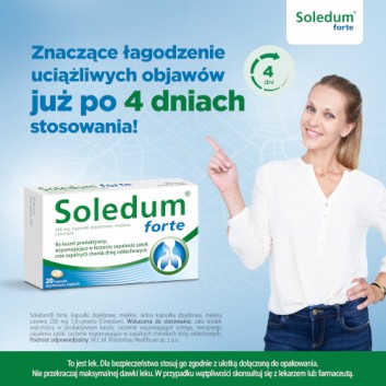 Soledum forte, 200 mg, kapsułki dojelitowe miękkie, 20 szt. - obrazek 4