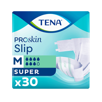 Tena Proskin Slip Super M Pieluchomajtki 73-122 cm, 30 sztuk