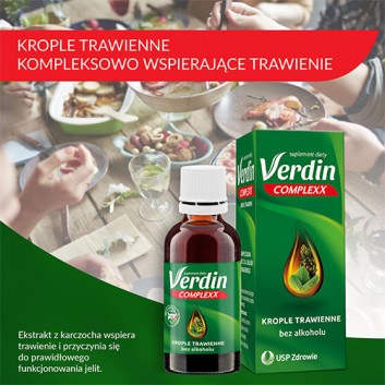 VERDIN COMPLEXX Krople trawienne - 40 ml - obrazek 5