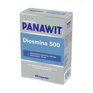 Panawit Diosmina 500, 60 kapsułek - obrazek 3