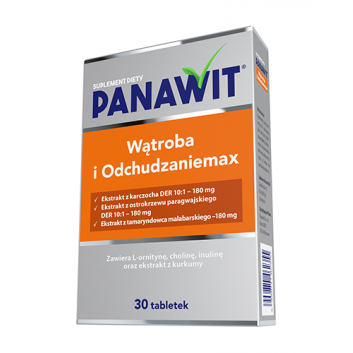 Panawit Wątroba i Odchudzaniemax, 30 tabletek