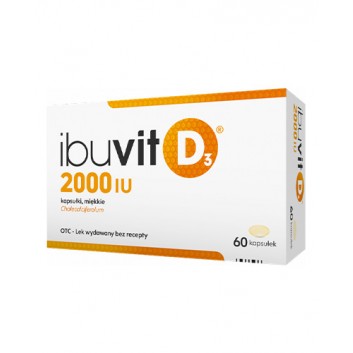 Ibuvit D3 2000, 60 kapsułek