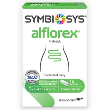 Symbiosys ALFLOREX, 15 kapsułek