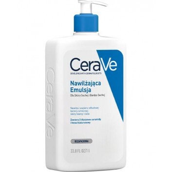 CeraVe Nawilżająca emulsja do skóry suchej i bardzo suchej, 1000 ml