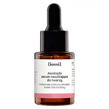 Iossi Awokado Serum nawilżające  do twarzy, 10 ml 