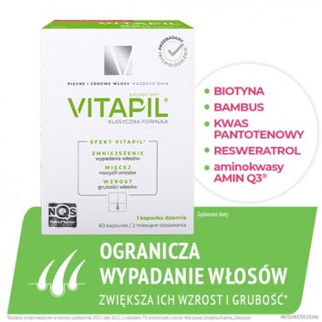 Vitapil, kapsułki, 60 sztuk - obrazek 2