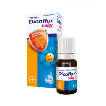 Dicoflor Baby, probiotyk, krople, 5 ml