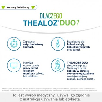 Thealoz Duo, krople do oczu, 10 ml - obrazek 3