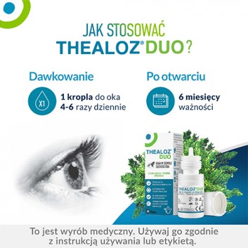 Thealoz Duo, krople do oczu, 10 ml - obrazek 7