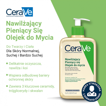 CeraVe nawilżający olejek do mycia, 473 ml  - obrazek 2