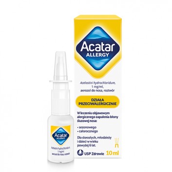 Acatar Allergy, 10 ml, cena, opinie, ulotka