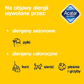 Acatar Allergy, 10 ml, cena, opinie, ulotka - obrazek 3