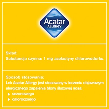 Acatar Allergy, 10 ml, cena, opinie, ulotka - obrazek 4