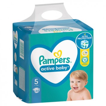 Pampers Active Baby 5 Junior 11 - 16 kg, 64 sztuki - obrazek 7