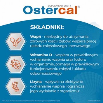 Nutropharma Ostercal, 90 kapsułek - obrazek 3