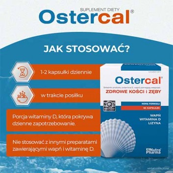 Nutropharma Ostercal, 90 kapsułek - obrazek 5