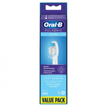 Oral - B Pulsonic Clean SR32 Końcówki do szczoteczki elektrycznej, 4 szt., cena, opinie, stosowanie