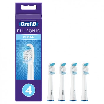 Oral - B Pulsonic Clean SR32 Końcówki do szczoteczki elektrycznej, 4 szt., cena, opinie, stosowanie - obrazek 5