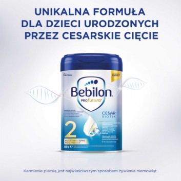 Bebilon PROfutura CESARBIOTIK 2, mleko następne po 6. miesiącu, 800 g - obrazek 2