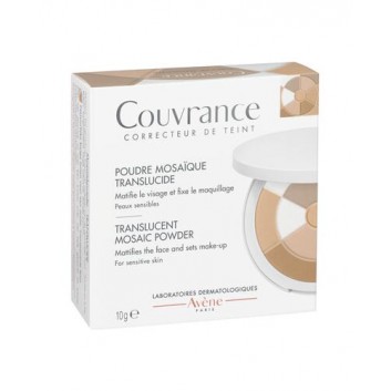 Avene Couvrance Transparentny Puder mozaikowy do skóry wrażliwej, 10 g