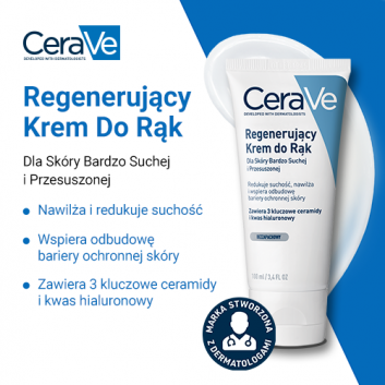 CeraVe Regenerujący Krem do rąk, 100 ml - obrazek 2