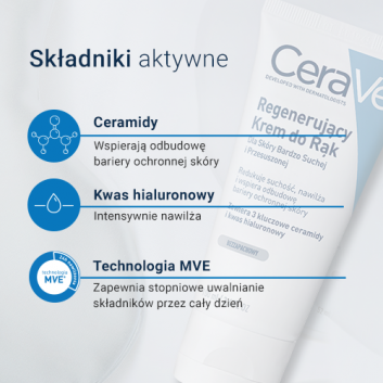 CeraVe Regenerujący Krem do rąk, 100 ml - obrazek 4