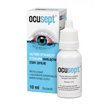 Ocusept, krople do oczu, 10 ml