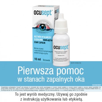 Ocusept, krople do oczu, 10 ml - obrazek 2