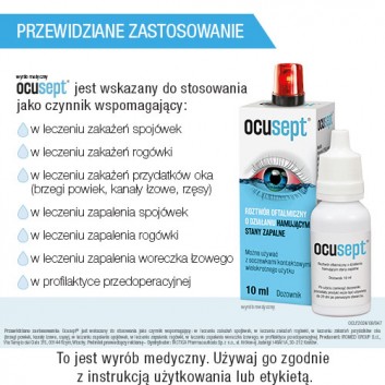 Ocusept, krople do oczu, 10 ml - obrazek 5