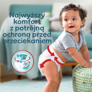 Pampers Premium Care Pants Pieluchomajtki rozmiar 3 6-11 kg, 144 sztuk - obrazek 6