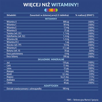 Vigor Multiwitamina ON, 60 tabl., cena, opinie, właściwości  - obrazek 3