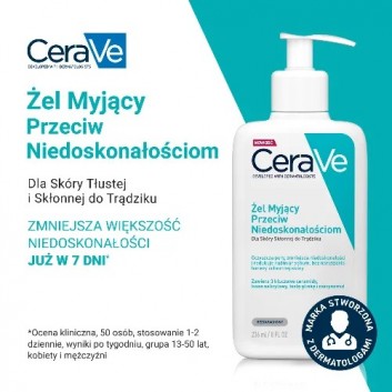 CeraVe, żel myjący przeciw niedoskonałościom, 236 ml - obrazek 2