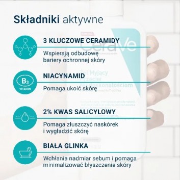 CeraVe, żel myjący przeciw niedoskonałościom, 236 ml - obrazek 4