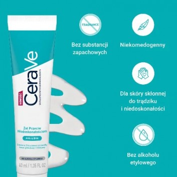 CeraVe Żel przeciw niedoskonałościom, 40 ml - obrazek 3