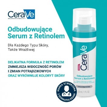 CeraVe, odbudowujące serum z retinolem, 30 ml - obrazek 2