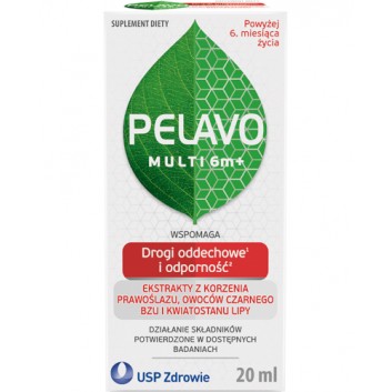 Pelavo Multi 6+ Krople, 20 ml