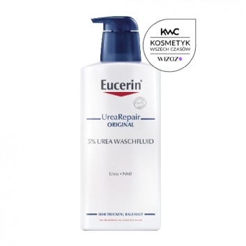 Eucerin UreaRepair Original Fluid do mycia z 5% Mocznikiem do skóry suchej i bardzo suchej, 400 ml, cena, opinie, właściwości - obrazek 7