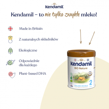 Kendamil Kozie mleko następne 2, 800 g - obrazek 7