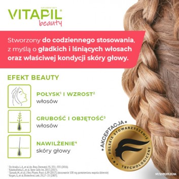 Vitapil Beauty, 30 kapsułek - obrazek 3