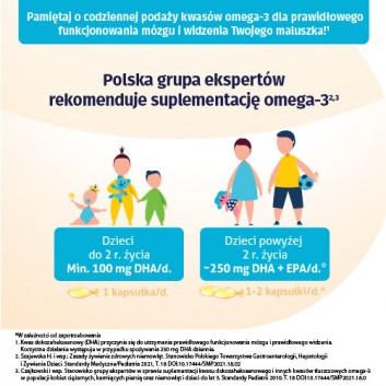 Naturell Omega 3 Baby, 40 kapsułek - obrazek 3