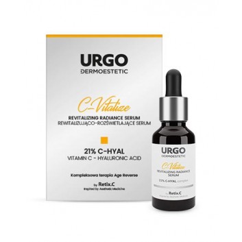 Urgo Dermoestetic C-Vitalize Rewitalizująco-Rozświetlające Serum, 30 ml