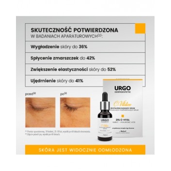 Urgo Dermoestetic C-Vitalize Rewitalizująco-Rozświetlające Serum, 30 ml - obrazek 4