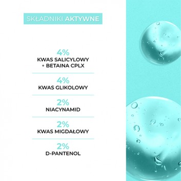 L'Biotica Estetic Clinic Acid Treatment Wygładzająco-Odnawiający Dermo-Zabieg Serum noc, 30 ml + L'Biotica Estetic Clinic Oxy Treatment Napinająco-Wygładzająca Dermo-Maska hydrożelowa, 1 sztuka - obrazek 6