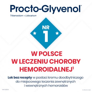 PROCTO-GLYVENOL Krem doodbytniczy, 30 g - obrazek 3